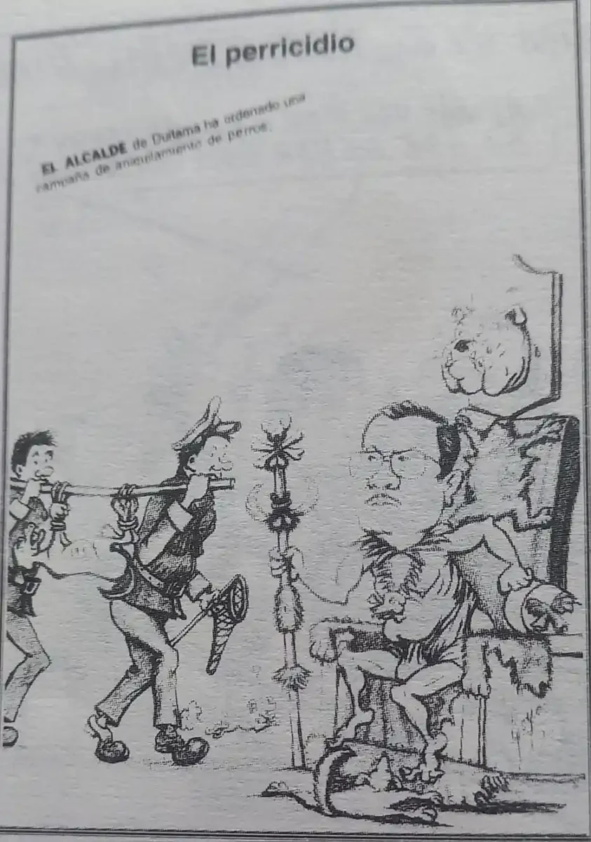 Los perros fueron declarados "no gratos",