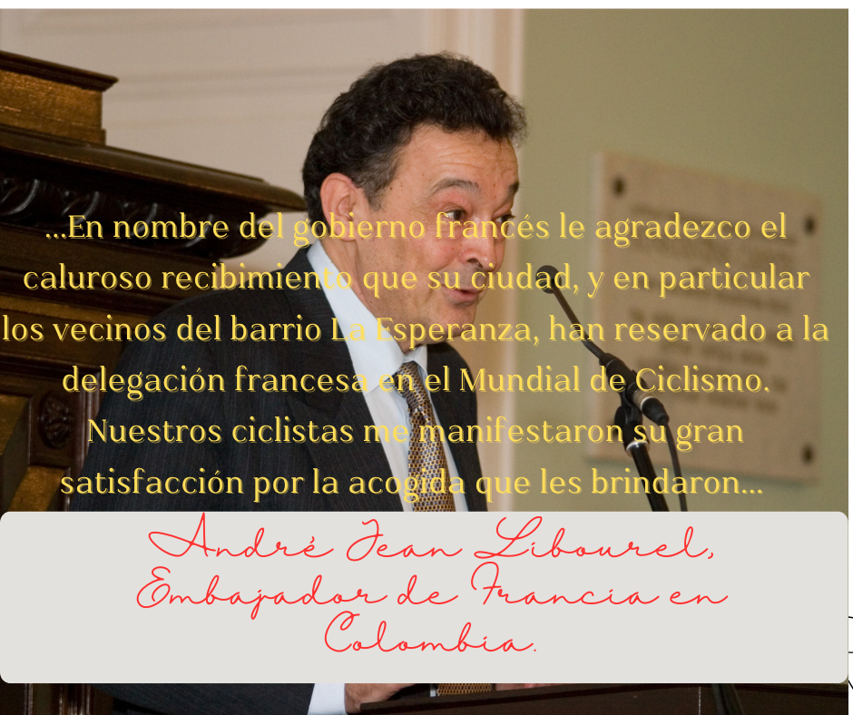 El Embajador de Francia en Colombia felicitó al Alcalde de Duitama.