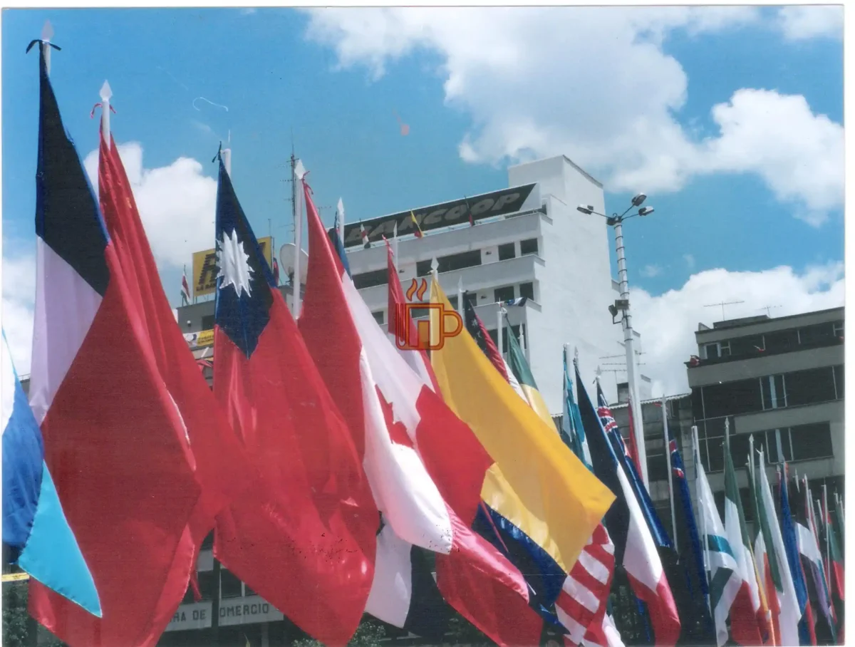 Las banderas ya no ondean.