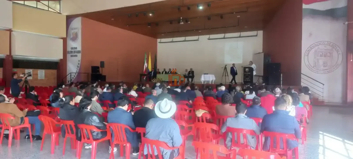 Aspectos del Cabildo Abierto realizado en Duitama